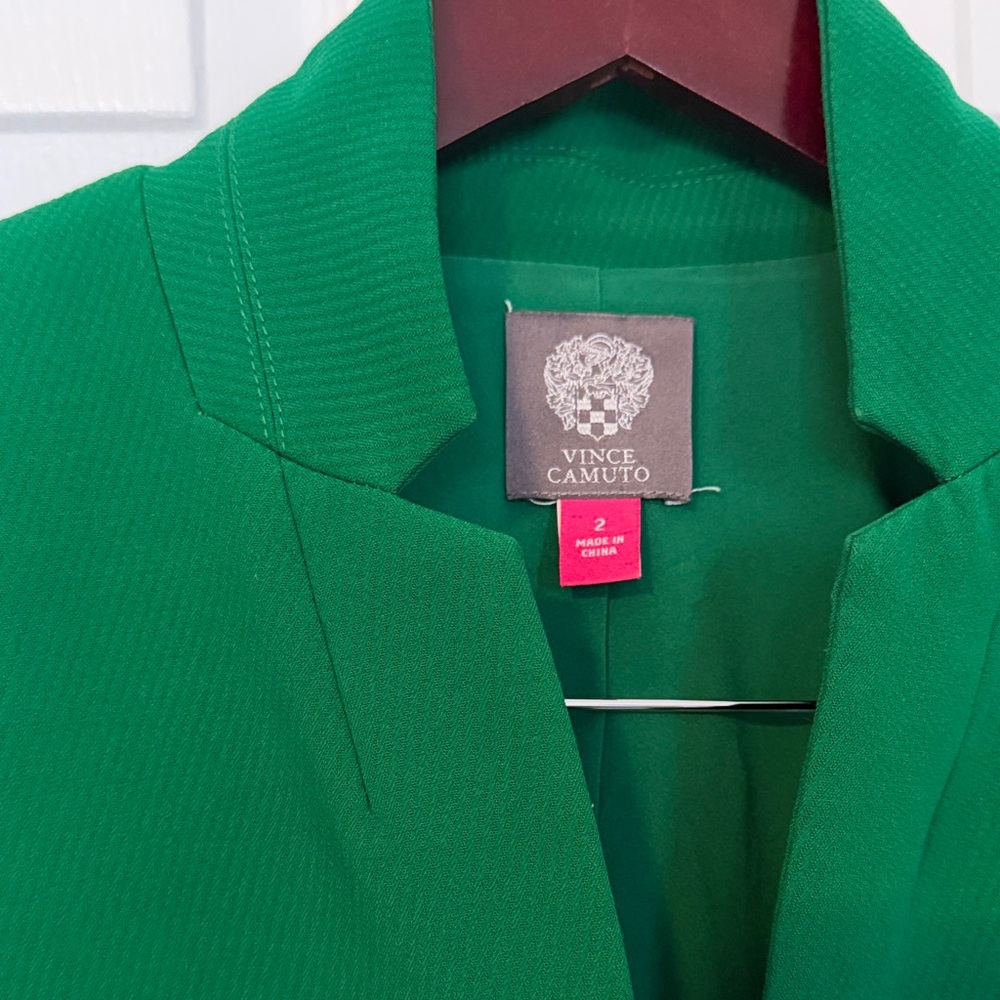 Vince Camuto Vibrant Green Blazer - Picture 2 of 4
